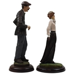 Male & Female Golfer Fairweather Collection Statues