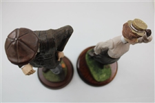 Male & Female Golfer Fairweather Collection Statues