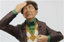 Two (2) Vintage Male Golfer Fairweather Collection Statues