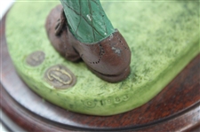Two (2) Vintage Male Golfer Fairweather Collection Statues