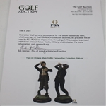 Two (2) Vintage Male Golfer Fairweather Collection Statues