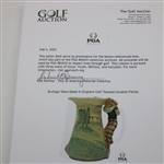 Burleigh Ware Made In England Golf Themed Ceramic Pitcher