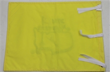 Arnold Palmer Signed 2014 Masters Tournament Embroidered Flag JSA ALOA