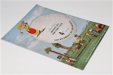 1956 Wilbur Clark's Desert Inn Tournament of Champions Official Program