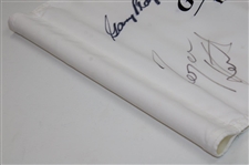 Gary Player & Ronan Keating Signed Gary Player Invitational Course Flag JSA ALOA