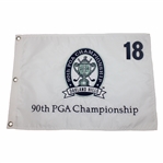 2008 PGA Championship at Oakland Hills Embroidered Flag - Padraig Harrington Winner