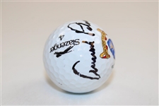 Arnold Palmer Signed Royal Troon Golf Club Logo Golf Ball JSA ALOA