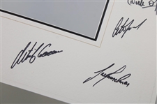 Gary Player & 2005 Presidents Cup International Team Signed Matted Cutout JSA ALOA