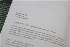 Billy Casper Signed 2012 'Big Three and Me' Book JSA ALOA
