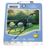 Danny Willett Signed 2016 Masters Tournament SERIES Badge #R05535 JSA ALOA