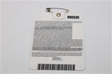 Danny Willett Signed 2016 Masters Tournament SERIES Badge #R05535 JSA ALOA