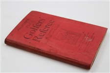 1897 'The Golfer's Referee' 1st Edition Book by W. Dalrymple