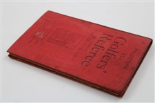 1897 'The Golfer's Referee' 1st Edition Book by W. Dalrymple