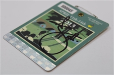 Adam Scott Signed 2013 Masters Tournament SERIES Badge #S00045 JSA ALOA