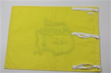 Nick Faldo Signed 2006 Masters Tournament Embroidered Flag JSA ALOA