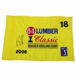 Ben Curtis Signed 2006 Lumber Classic At Nemacolin Woodlands Resort Flag JSA ALOA