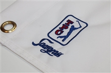 Matt Kuchar Signed 2012 Players Championship Embroidered Flag JSA ALOA