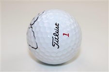 Rickie Fowler Signed Titleist Golf Ball JSA ALOA