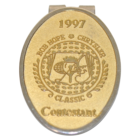 1997 Bob Hope Chrysler Classic Contestant Money Clip