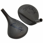 Tony Jacklin & Tom Weiskopf Signed Driver Heads JSA ALOA