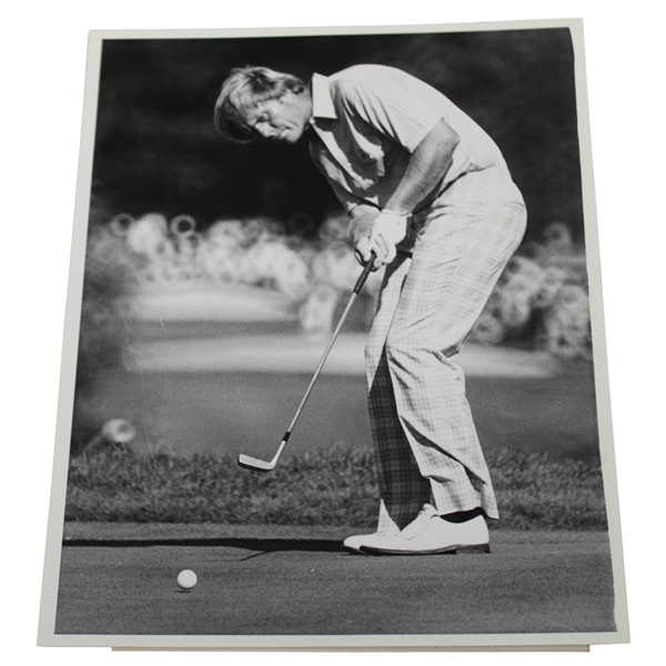 Jack Nicklaus 1980 PGA Championship At Oak Hill 8X10 Wire Photo