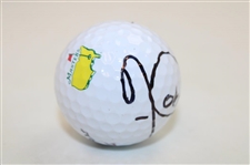 Angel Cabrera Signed Titleist Masters Logo Golf Ball JSA ALOA