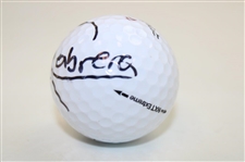 Angel Cabrera Signed Titleist Masters Logo Golf Ball JSA ALOA