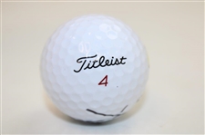 Angel Cabrera Signed Titleist Masters Logo Golf Ball JSA ALOA