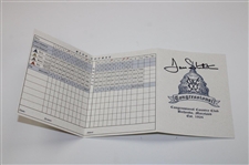 Dave Stockton Signed Congressional Country Club Scorecard JSA ALOA