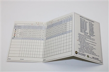 Dave Stockton Signed Congressional Country Club Scorecard JSA ALOA