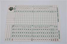 John Mahaffey Signed Oakmont CC Scorecard w/'1978 PGA Championship Winner' JSA ALOA