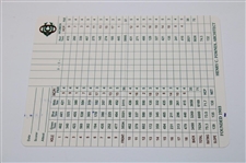 Larry Nelson Signed Oakmont CC Scorecard w/'1983 US Open Champ' JSA ALOA