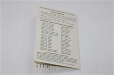 Larry Nelson Signed Oakmont CC Scorecard w/'1983 US Open Champ' JSA ALOA