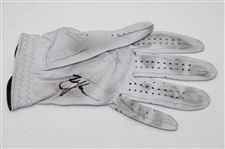 Zach Johnson Signed Game Used Golf Glove JSA ALOA