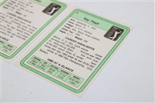 Ray Floyd & Tom Watson Signed 1981 Donruss PGA Tour Golf Rookie Cards JSA ALOA