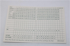 Dave Stockton Signed Ryder Cup at Kiawah Island Ocean Course Scorecard JSA ALOA