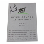 Annika Sorenstam Signed Kingsmill Scorecard - Site of Final LPGA Victory JSA ALOA