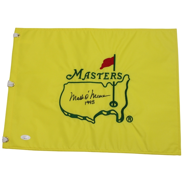 Mark OMeara Signed Undated Masters Embroidered Flag w/1998 JSA #AX87954