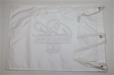 Nick Price Signed Arnold Palmer Invitational White Embroidered Flag JSA ALOA