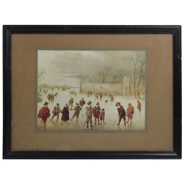 Donald Ross’ Owned Signed Print A Golfers Gallery Of Old Masters - Framed JSA ALOA