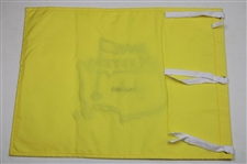 Trevor Immelman Signed 2008 Masters Tournament Embroidered Flag JSA ALOA