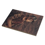 Marquetry Portrait of Bernhard Langer Print on Board by Tony Jacklin - WGHoF Collection