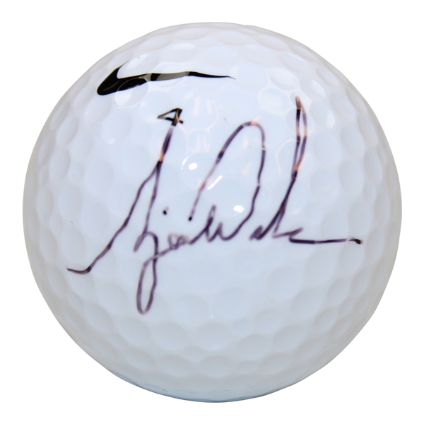 Tiger Woods Signed Nike Logo 4 TI-Velocity Golf Ball PSA FULL #AQ05250