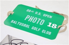 Jack Nicklaus US Open Lot incl. 1962 Course Guide from 1st Win & Signed Cut JSA ALOA