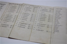 Jack Nicklaus US Open Lot incl. 1962 Course Guide from 1st Win & Signed Cut JSA ALOA