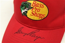 Gary Player Signed Red Champions Tour Bass Pro Shops Hat JSA ALOA