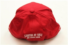 Gary Player Signed Red Champions Tour Bass Pro Shops Hat JSA ALOA