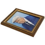 Robert Trent Jones Signed Original Oil on Board Portrait by Artist Bill Waugh JSA ALOA
