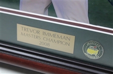 Trevor Immelman Signed Masters Shot Display - Framed JSA ALOA