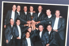Framed 11x14 2008 Winning United States Ryder Cup Team - with Ticket to Event